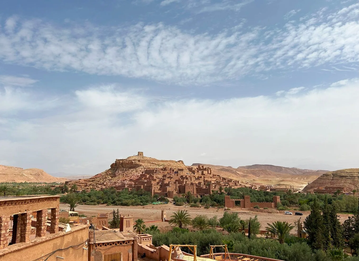 Planificar ruta de las Mil Kasbahs por libre en Aït Ben Haddou: mapa e itinerario