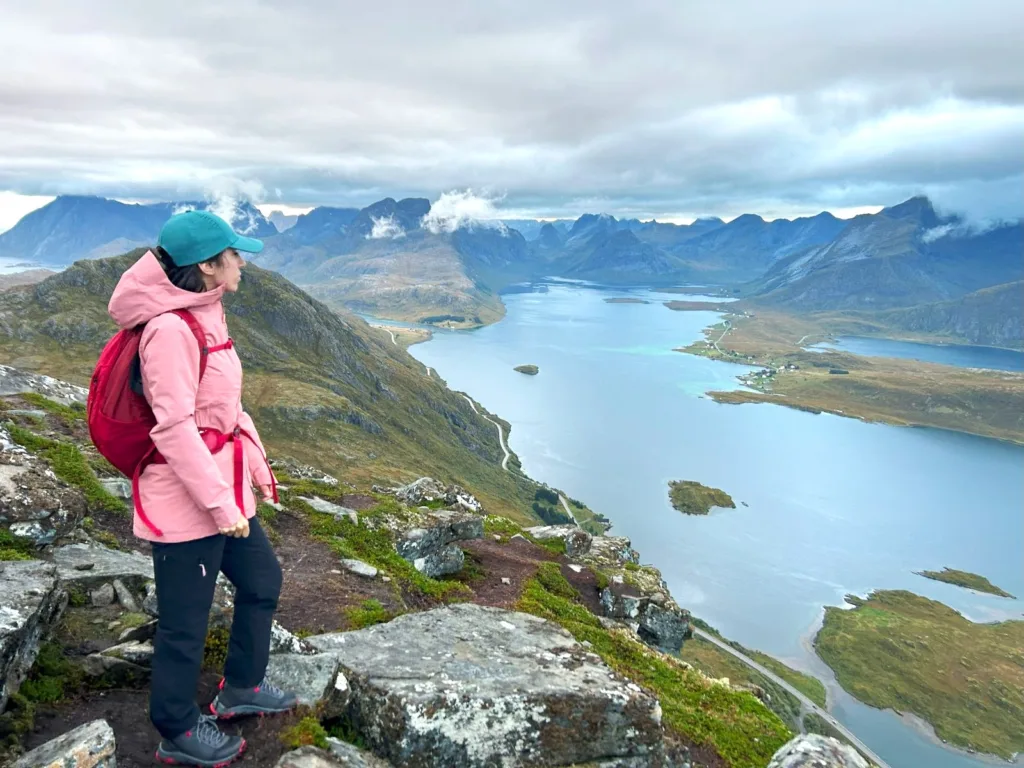 Foto de la ruta a Volandstind en Lofoten