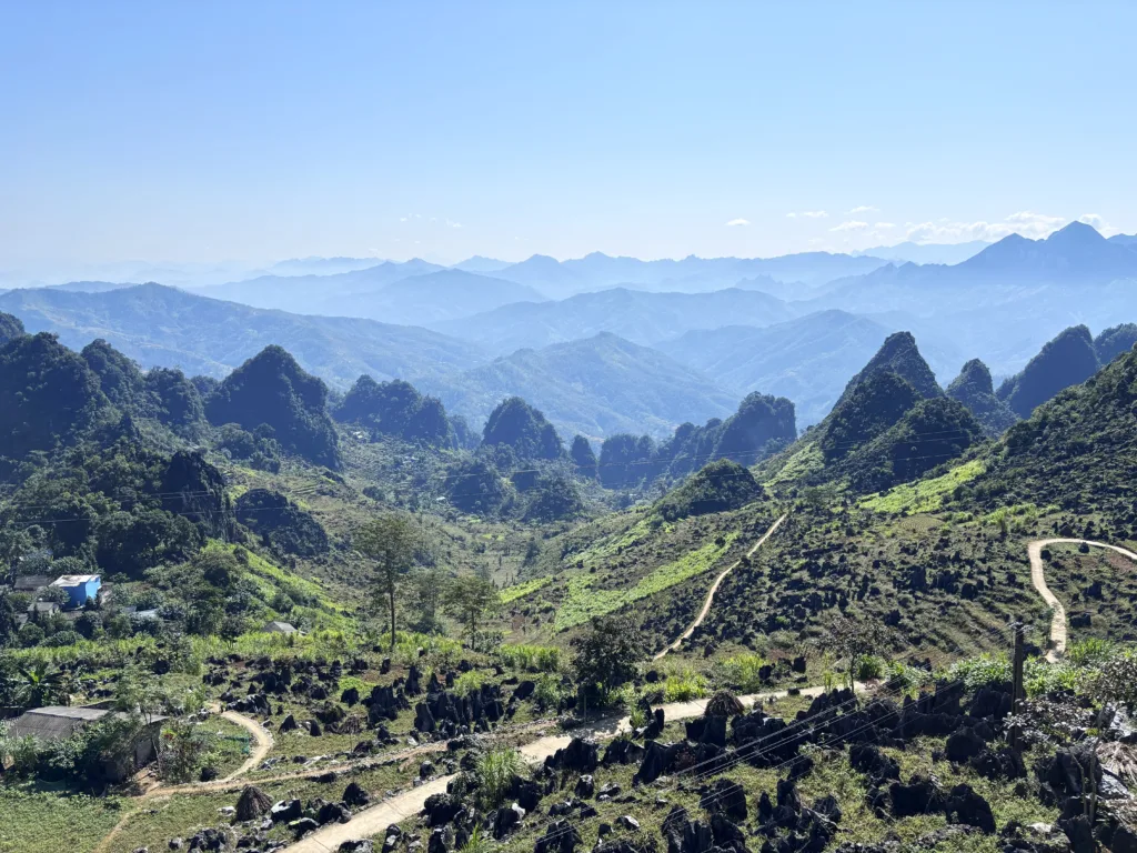 Paisaje de Meo Vac en el Ha Giang loop