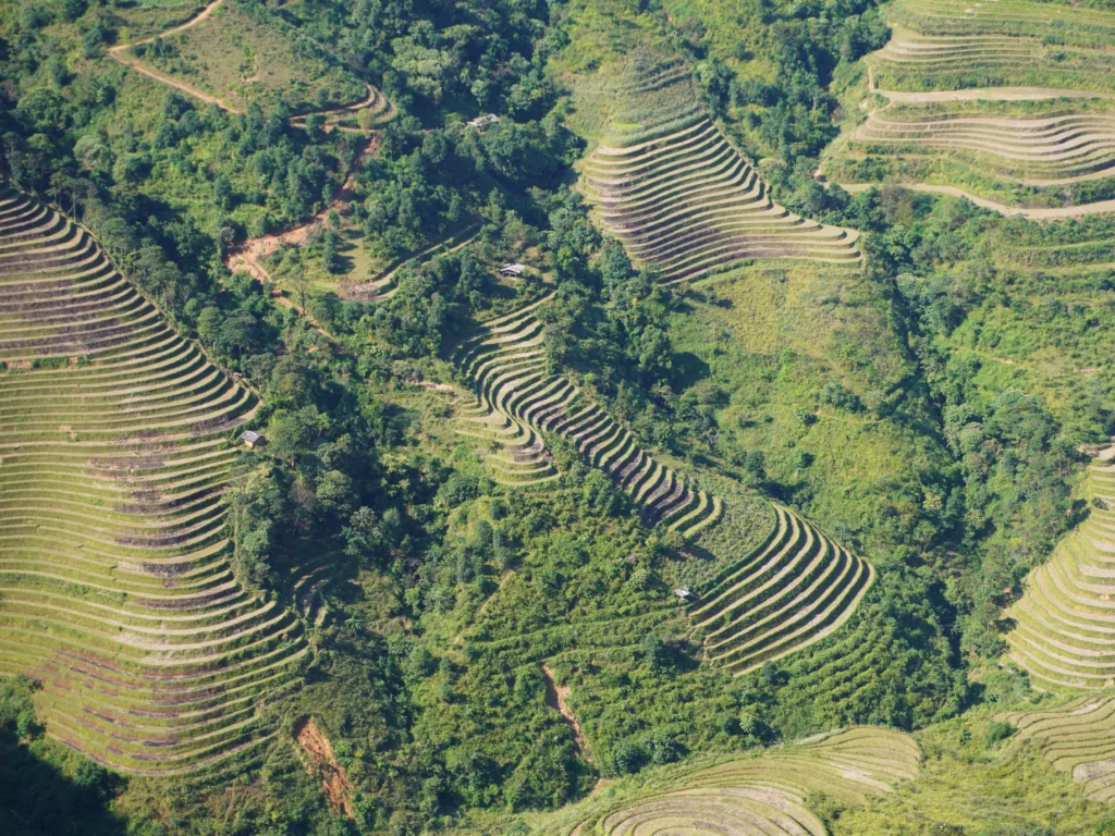 Terradas de arroz Mau Due, Ha Giang Loop