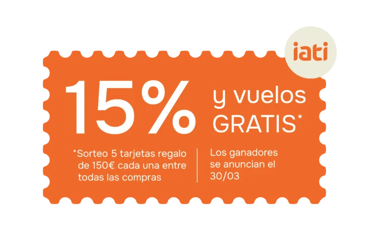Enlace para un 10% extra de descuento sumado al 5% que ya tienes con nosotros
